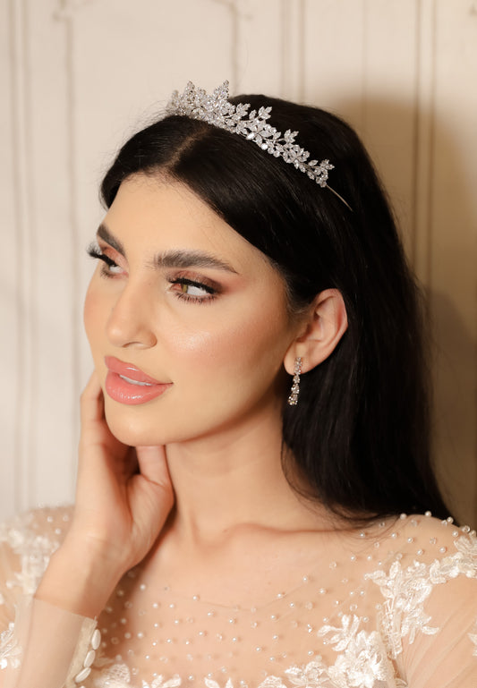 Gazelle Bridal diamond Crown Tiara hair accessories
