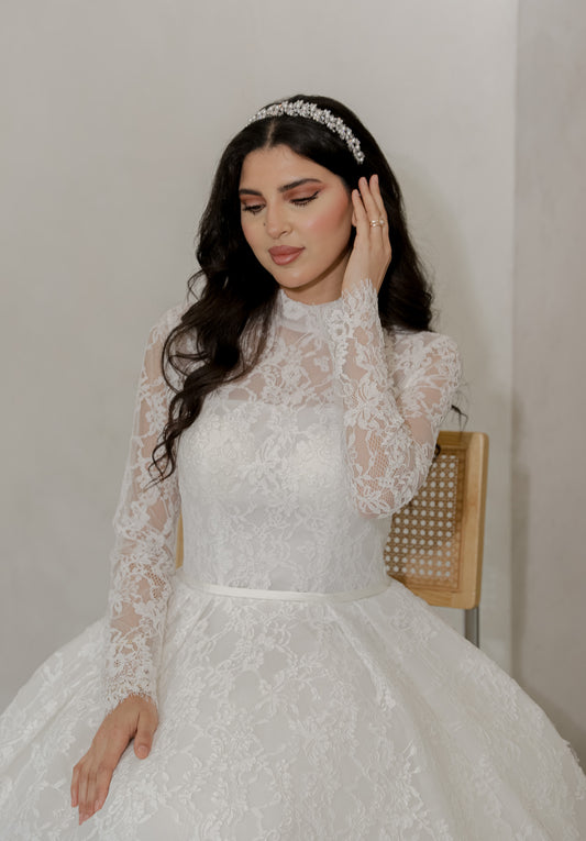 Maddie Bridal Headpiece headband hair accessories