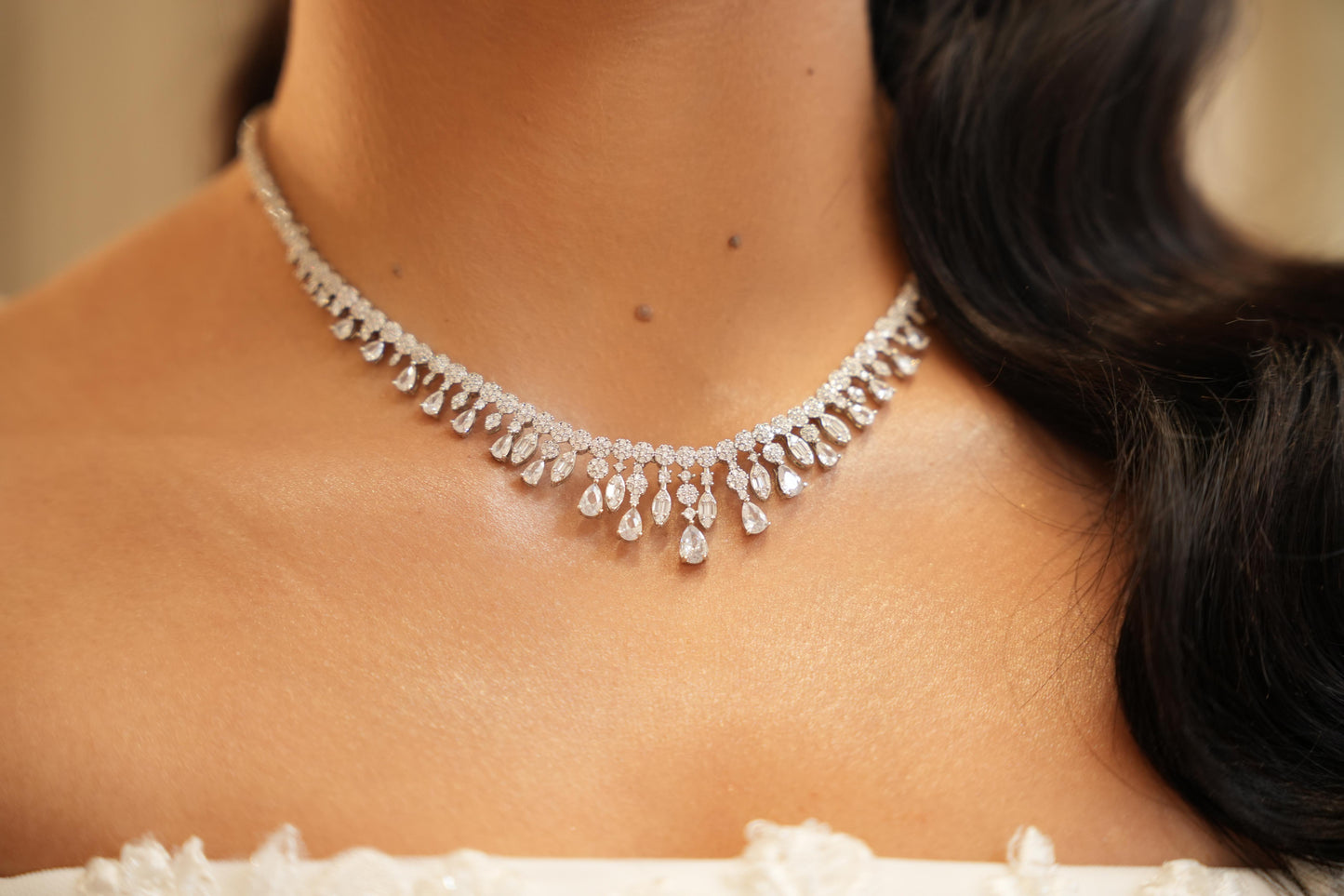 Mina Necklace and Earring Set