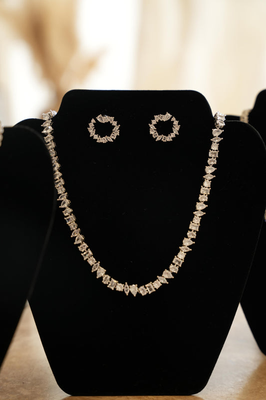 Nada Necklace and Earring Bridal Jewellery Set