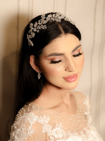 Nour diamond headpiece headband hair accessories