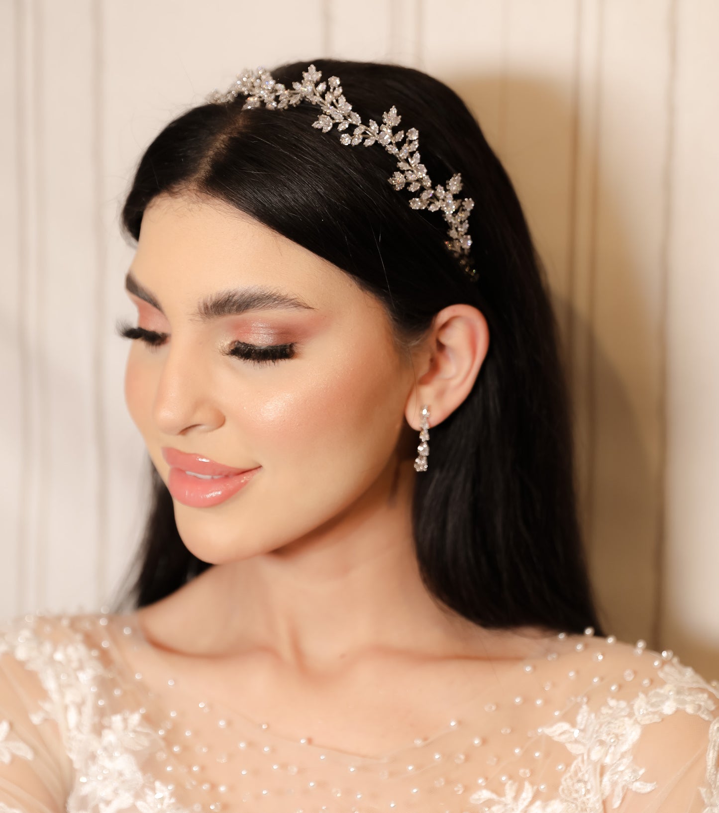 Yara diamond headpiece headband hair accessories