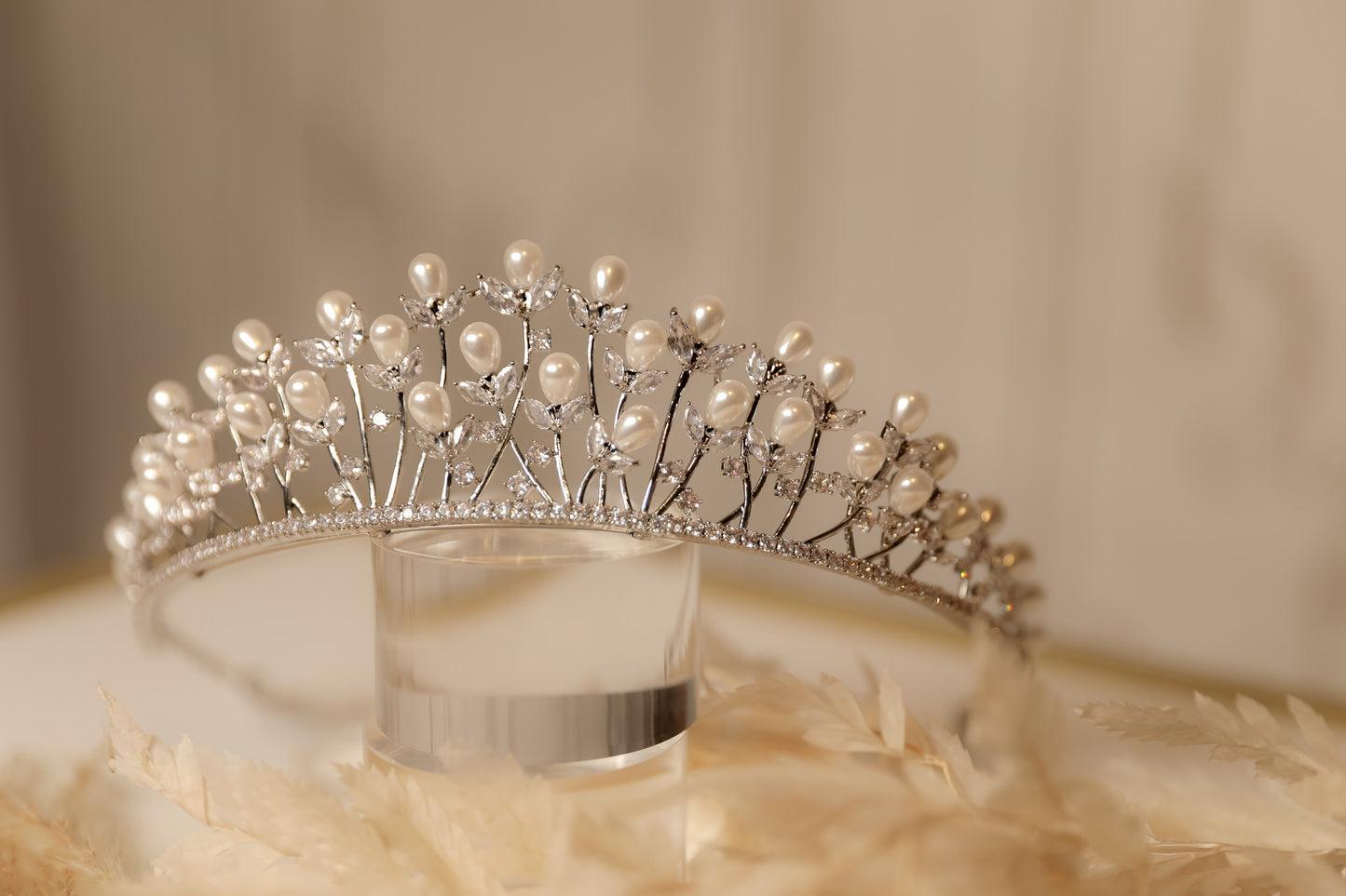 Perla diamond Crown Tiara hair accessories