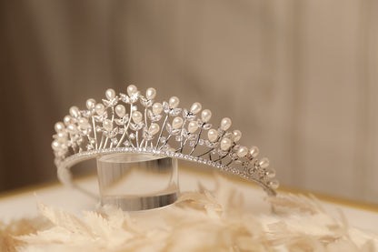 Perla diamond Crown Tiara hair accessories