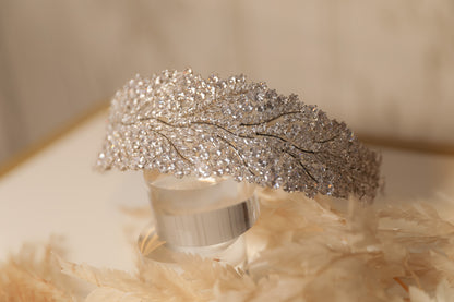 Aya diamond headpiece headband hair accessories