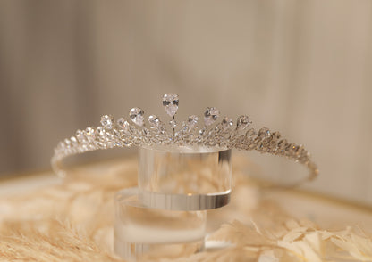 Lara diamond Crown Tiara hair accessories