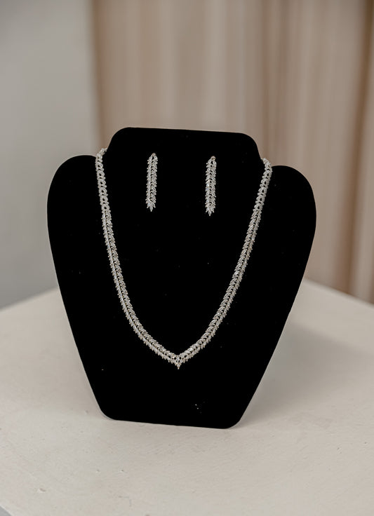 Luna Necklace and Earring Set
