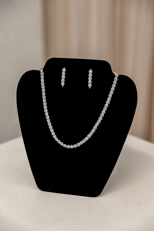 Luna Necklace and Earring Set